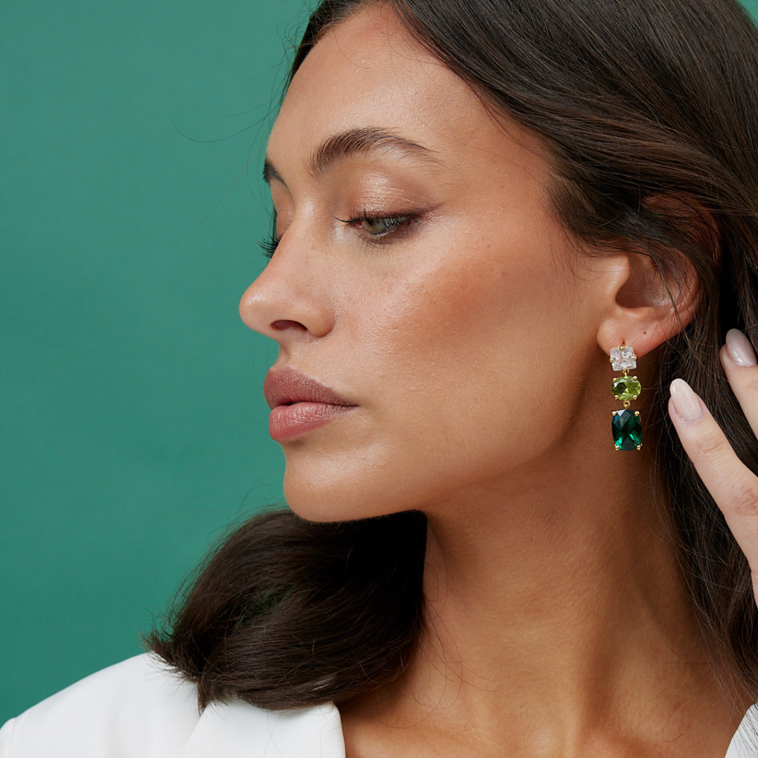 Emerald Earrings