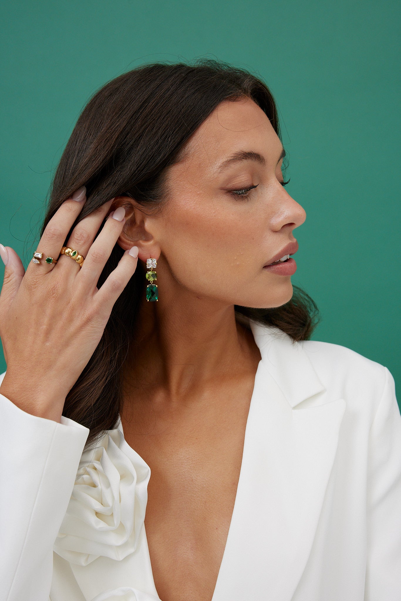 Mika Ring 24K Gold Plate