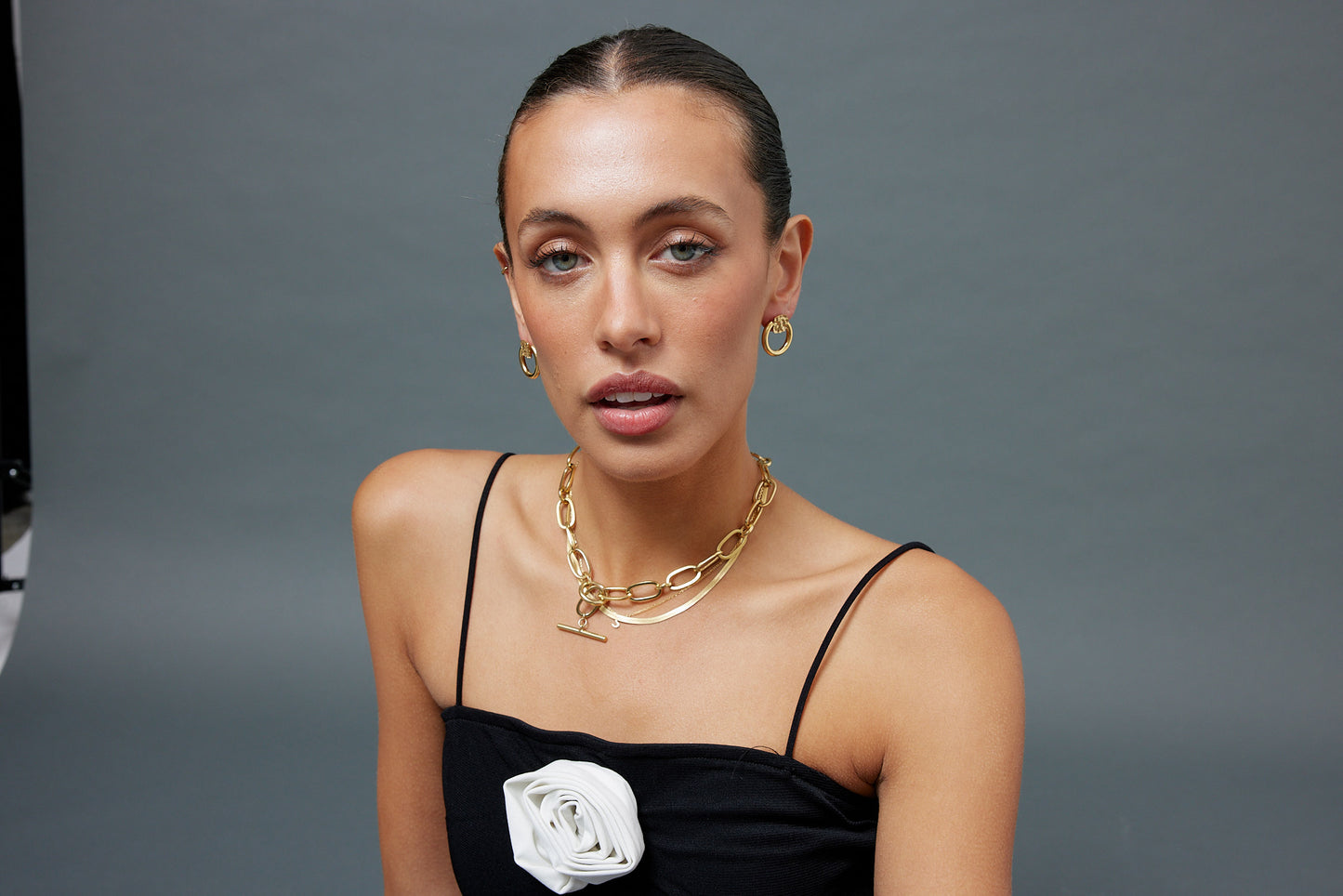 Melody Hoops 24K Gold Plate
