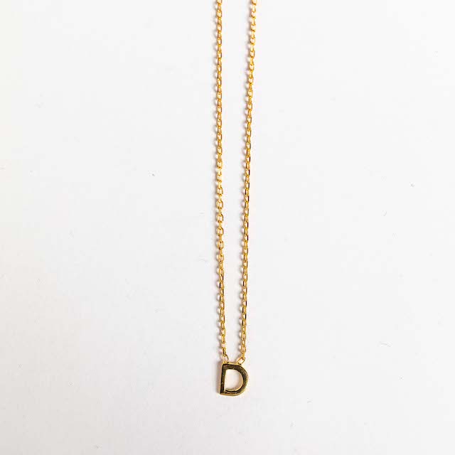 Petite Initial Necklace