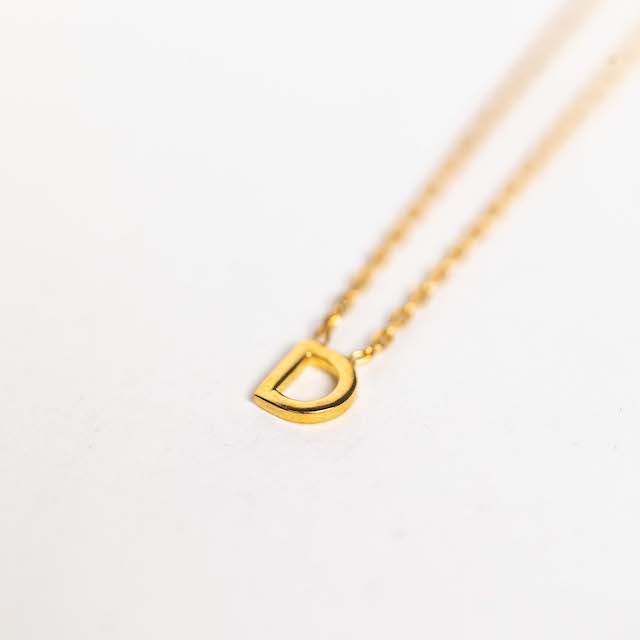 Petite Initial Necklace