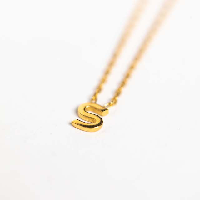 Petite Initial Necklace