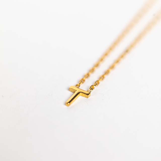 Petite Initial Necklace