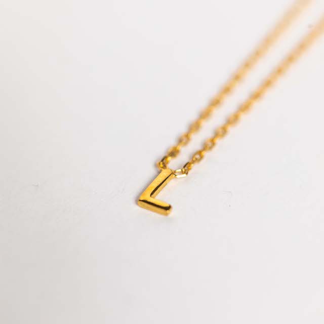 Petite Initial Necklace