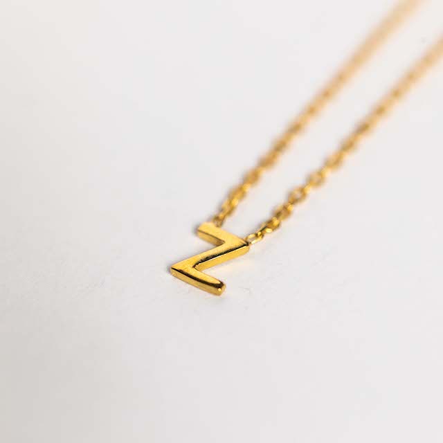 Petite Initial Necklace
