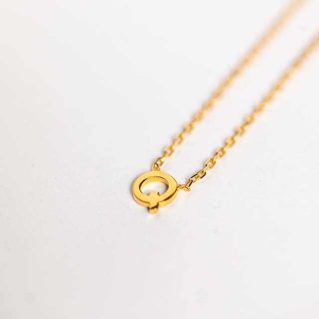 Petite Initial Necklace