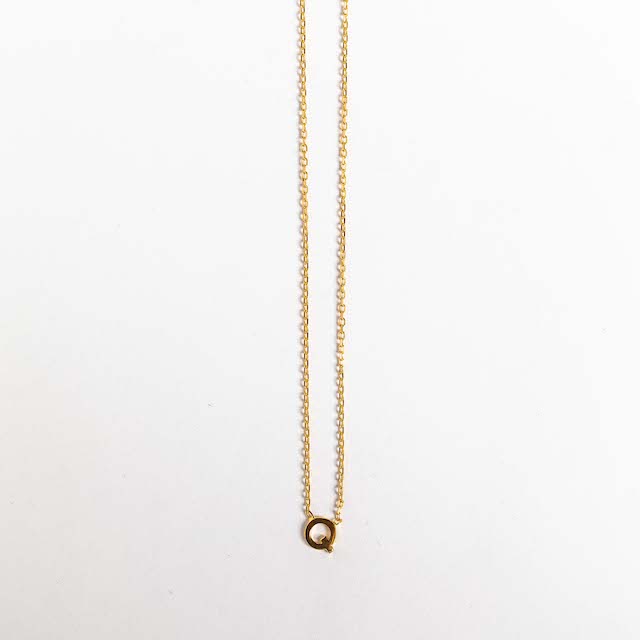 Petite Initial Necklace