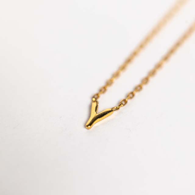 Petite Initial Necklace