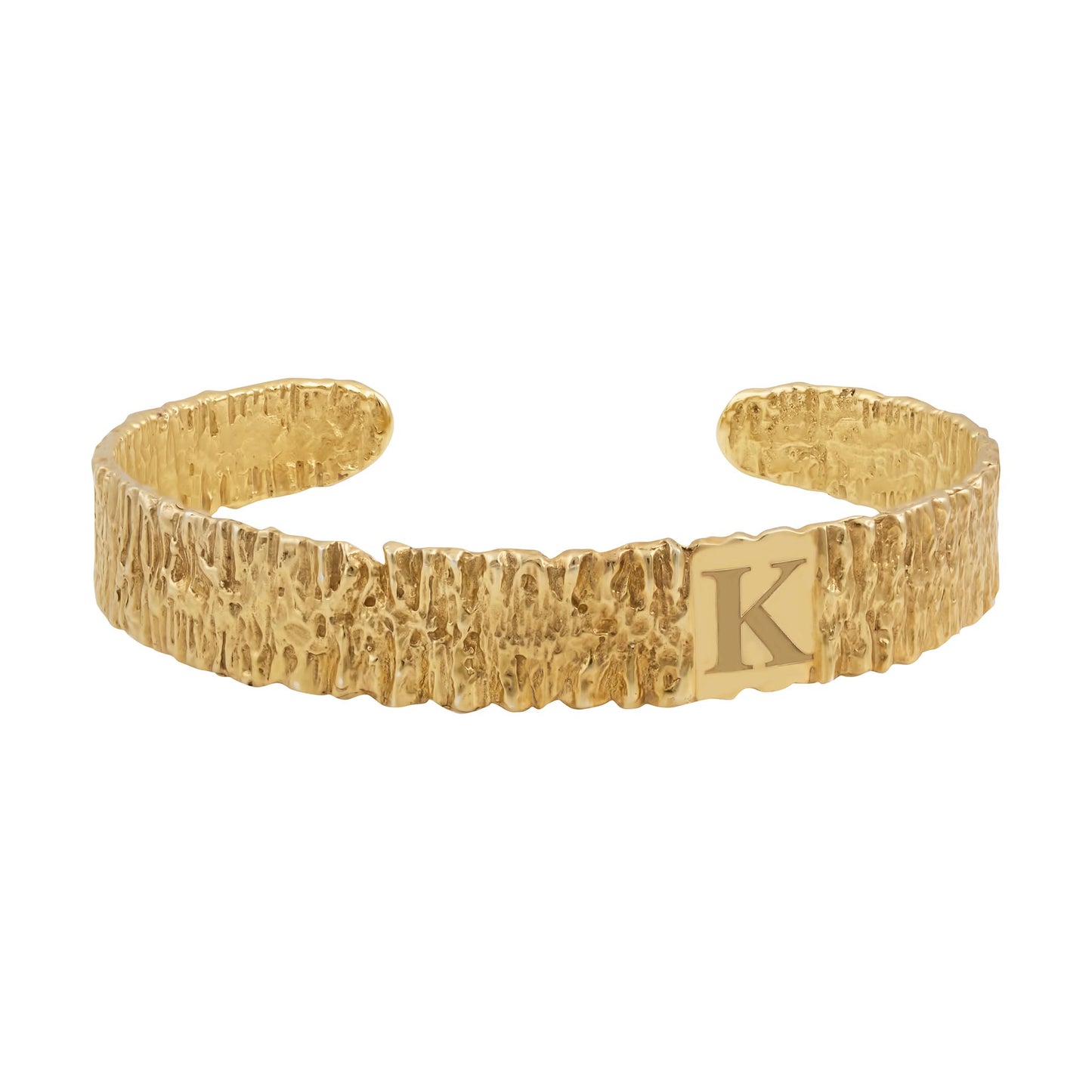 Wattle Cuff Bracelet engraved Initial PRE-ORDER